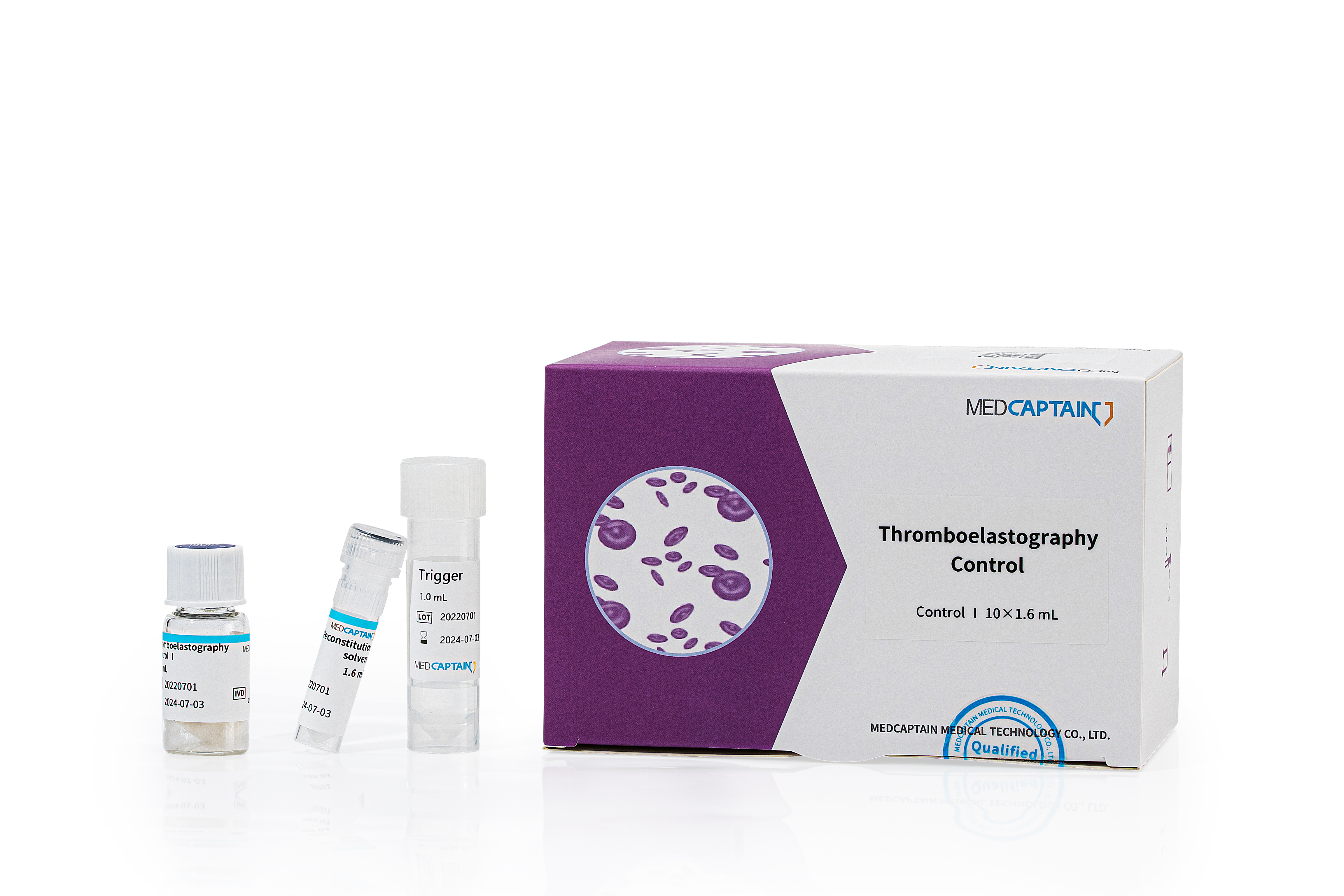 Thromboelastography Control II 10x1.6 mL
